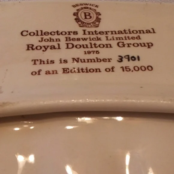 Collector Plate | Royal Doulton | Christmas in Norway | 1975 - Picture 6 of 7
